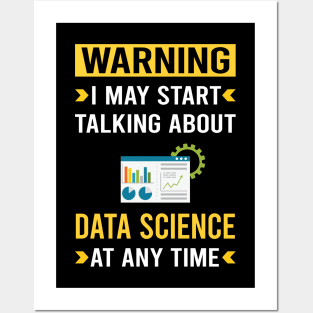 Warning Data Science Posters and Art